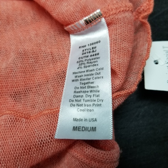 Project Social T Pink Bella Mesh Strappy Tank - Picture 6 of 6